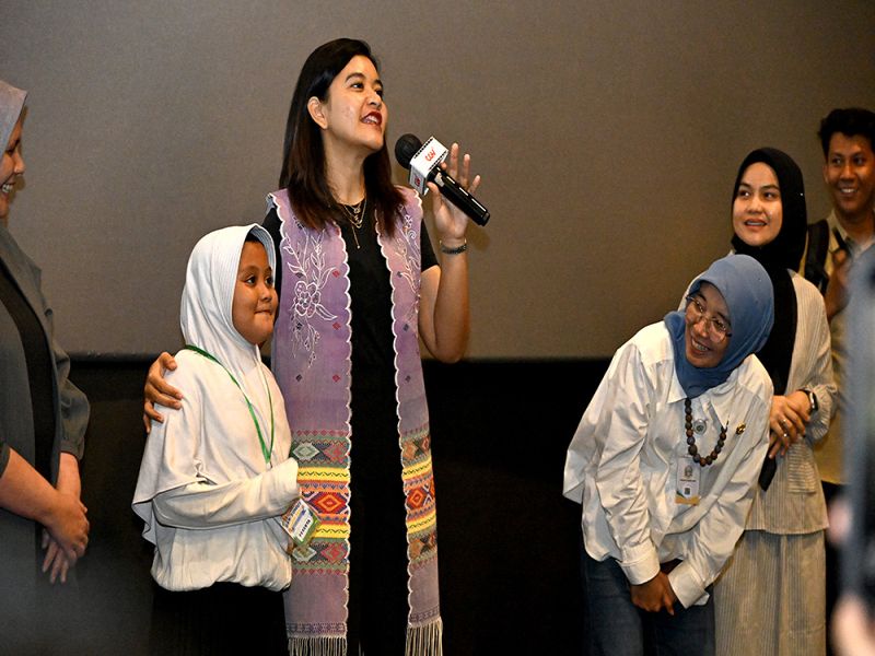 Meriahkan Hari Anak 2025, Kahiyang Ayu Nobar Film ‘Jumbo’ Bersama 500 Anak Marginal