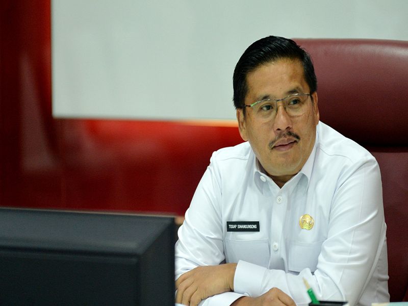 Sekdaprov Sumut Ikuti Entry Meeting Pemeriksaan Tematik Ketahanan Pangan Nasional